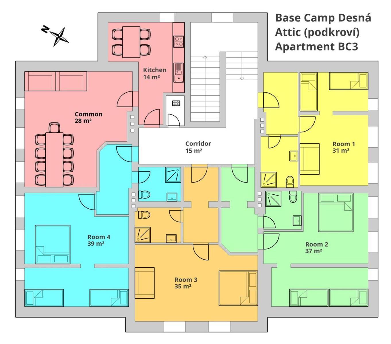 Base Camp Desna Apartment Phòng bức ảnh